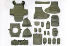 Ensemble complet SOBR DCS airsoft en vert olive, toutes les pièces - BDU AIRSOFT