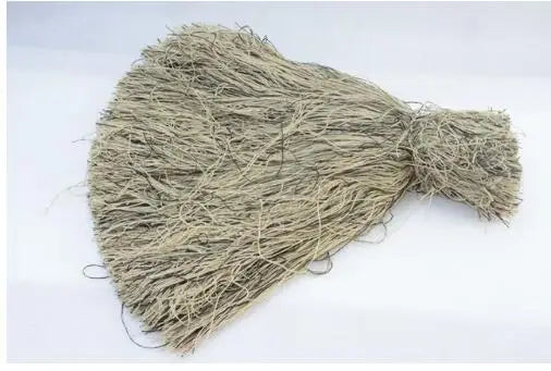 Sac de fil de camouflage ghillie teinte désert, brins de 60 cm - BDU AIRSOFT
