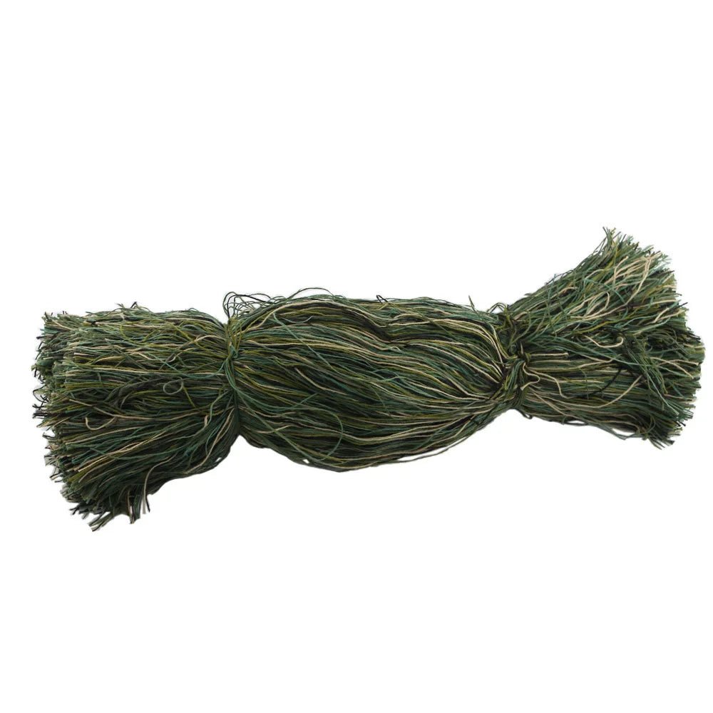 Fibres synthétiques pour camouflage et réparation ghillie suit - BDU AIRSOFT - Feuillage vert