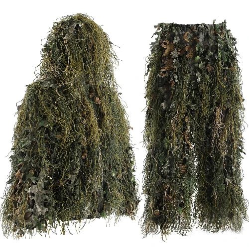 Camouflage ghillie suit - Feuillage 3D Complet - BDU AIRSOFT - Feuillage vert