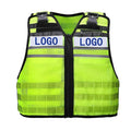 Gilet tactique jaune fluo gendarmerie Airsoft - Modèle Essentiel - BDU AIRSOFT - Fluo