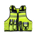 Gilet tactique jaune fluo gendarmerie Airsoft - Modèle Complet - BDU AIRSOFT - Fluo