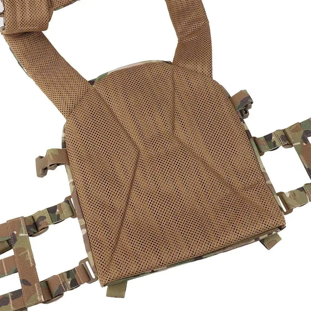 gilet porte plaque airsoft k19 ouvert