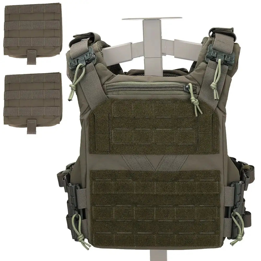 Gilet Molle Tactique K19 Airsoft 3.0 vert