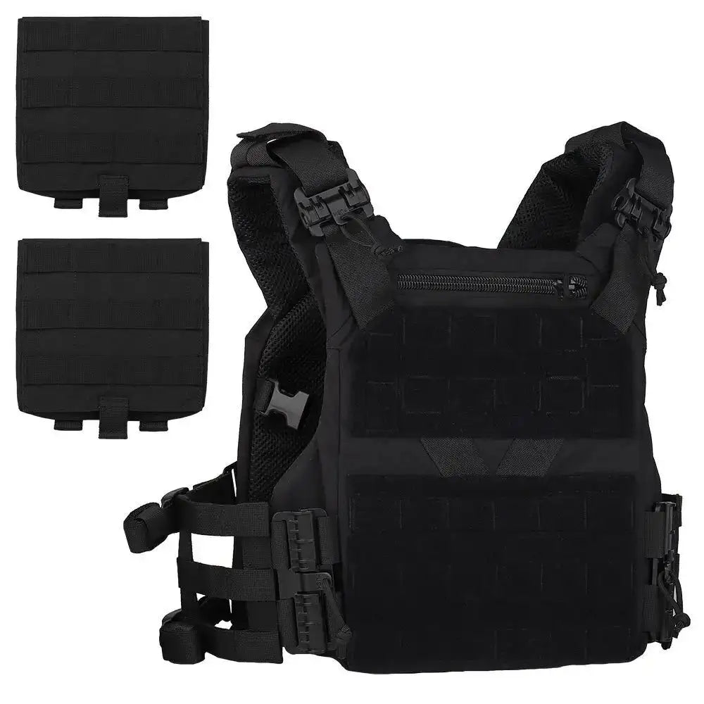 Gilet Molle Tactique K19 Airsoft 3.0 - BDU AIRSOFT - Noir