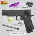 Hi-Capa Custom SLEEPER PLUS sur base Tokyo Marui : chambre hop-up CNC, détente ajustable et grips texturés