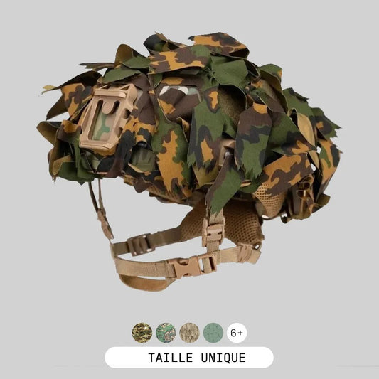 housse casque ghillie airsoft camouflage ss leto