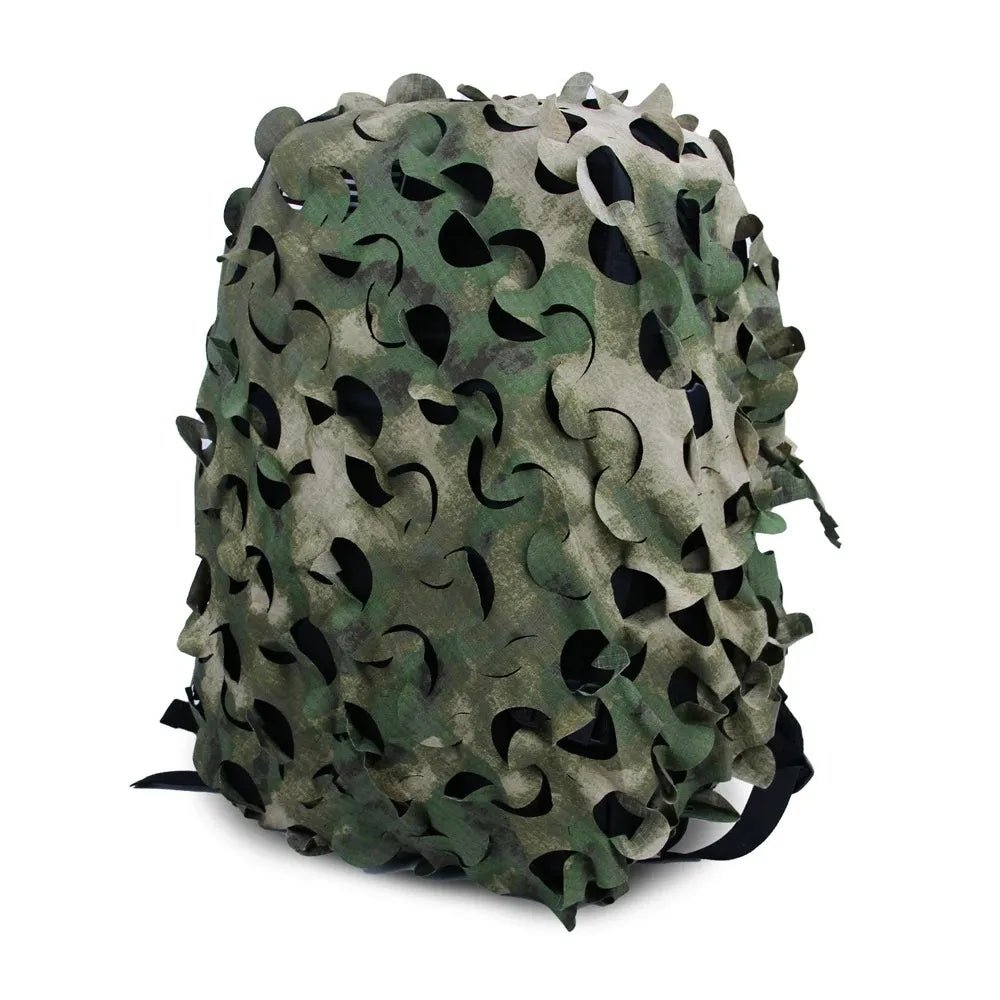 Housse de sac à dos Ghillie 3D camouflage airsoft - 80L - BDU AIRSOFT - ATACS