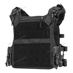 Gilet Porte - Plaque Armée Française Molle K19 - BDU AIRSOFT - Noir