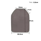 Plaque sapi airsoft mousse EVA - Lot de 2 - BDU AIRSOFT - Noir