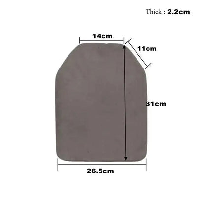 dimensions plaque EVA protection airsoft