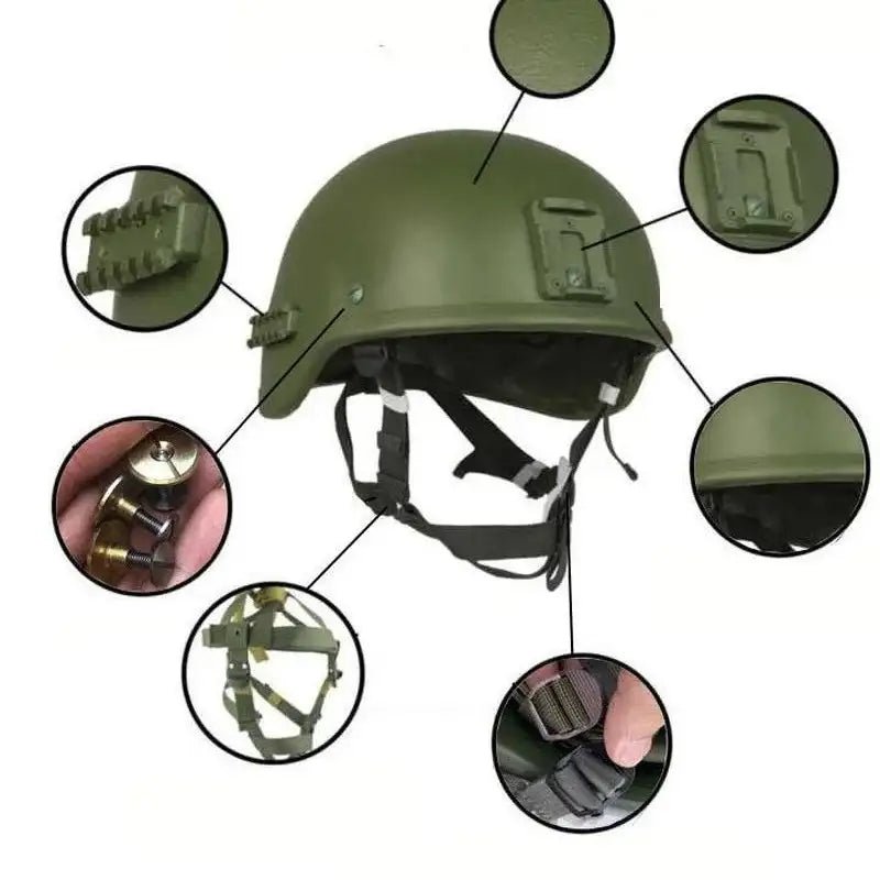 Casque Balistique Russe Ratnik 6B47 Airsoft - BDU AIRSOFT - ATACS