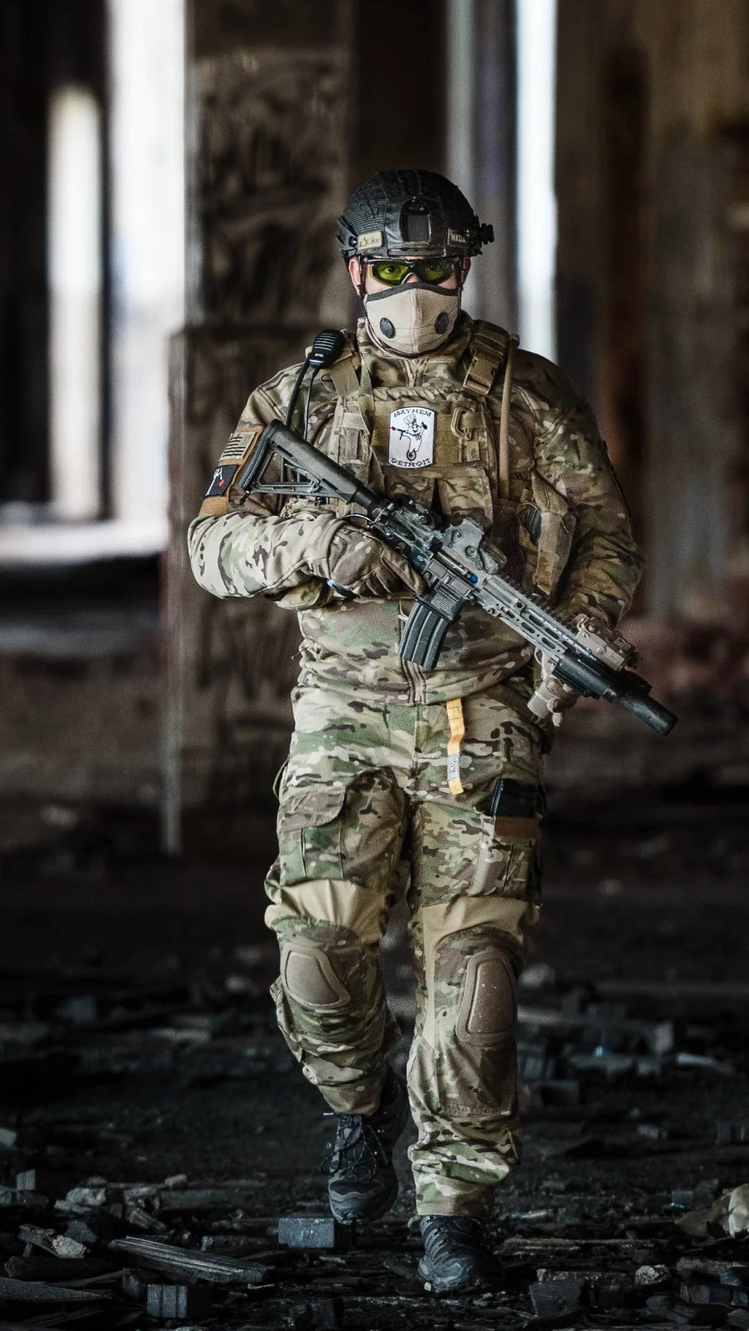 loadout airsoft multicam fashion