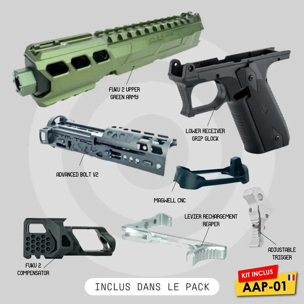 pack complet du scout de bdu-airsoft aap01 build