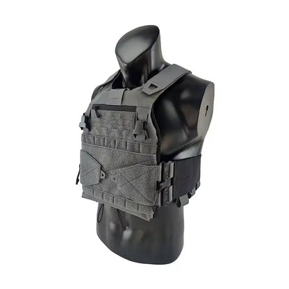 porte plaque airsoft plate carrier gris