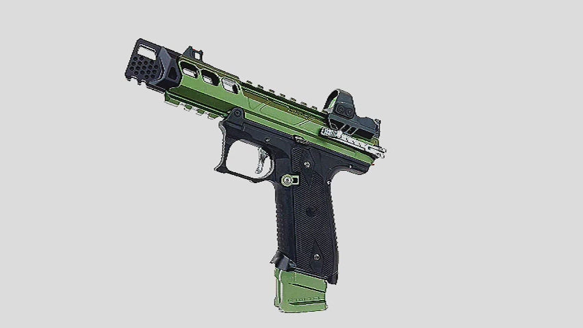 Vidéo 360 degrés du aap-01 airsoft customisé par bdu-airsoft