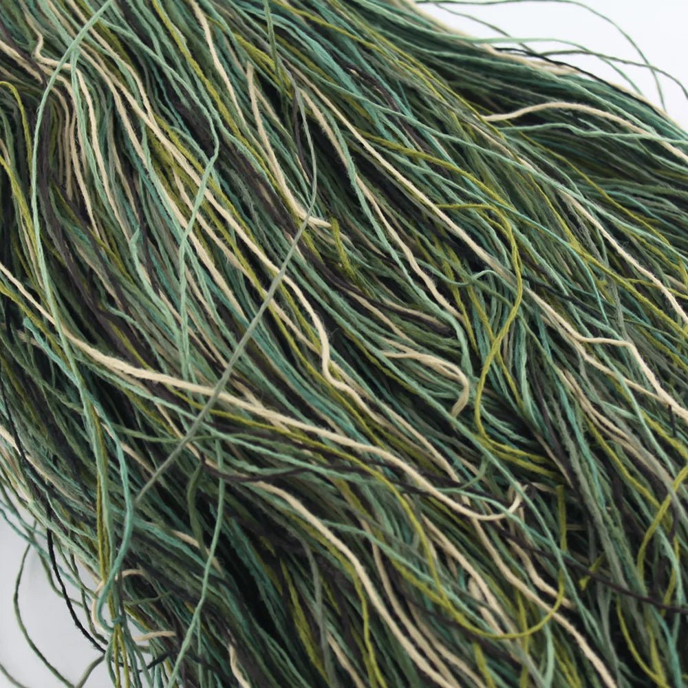 Fibres synthétiques pour camouflage et réparation ghillie suit - BDU AIRSOFT - Feuillage vert