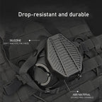 Respirateur tactique SOTR airsoft, détail du harnais de tête - BDU AIRSOFT