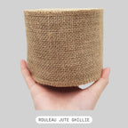Ruban de toile de jute naturelle pour confection Ghillie DIY - BDU AIRSOFT - 25mm