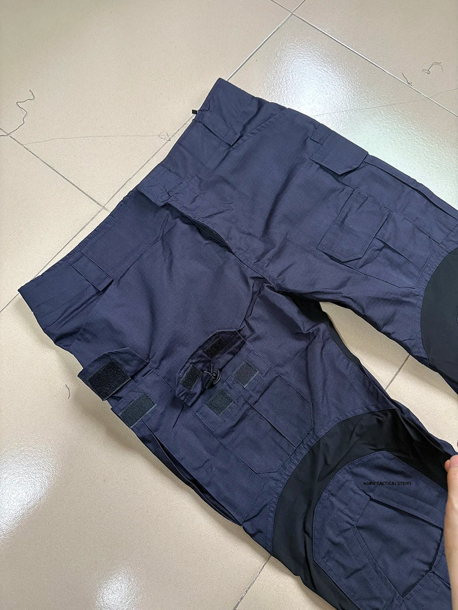 Poche de genouillère du pantalon de combat G3 bleu marine - BDU AIRSOFT