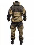 Tenue Gorka 4 airsoft vue de dos, anorak à capuche et pantalon - BDU AIRSOFT