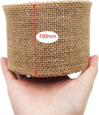 Ruban de toile de jute naturelle pour confection Ghillie DIY - BDU AIRSOFT - 100mm