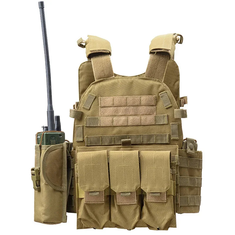 veste tactique tan ciras pour airsoft