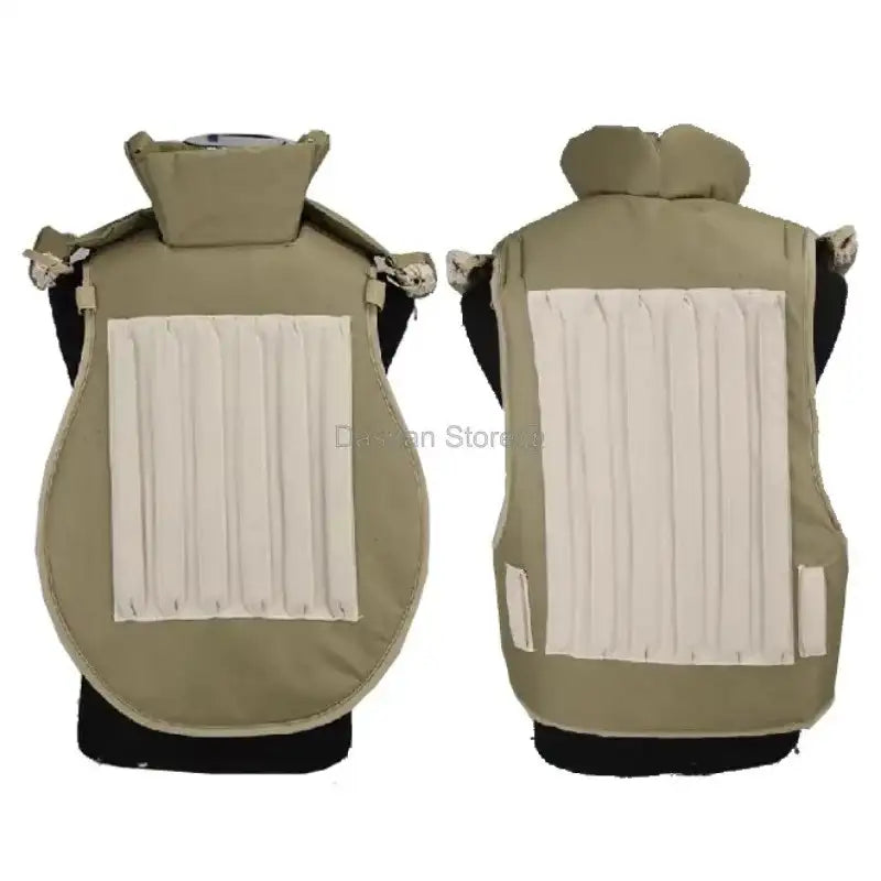 veste tactique 6B13 de dos et face tan