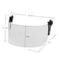Visière GIGN/SWAT pour casque airsoft - BDU AIRSOFT - Blanc